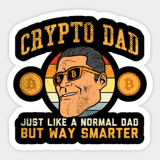 Cypto Dad Sticker